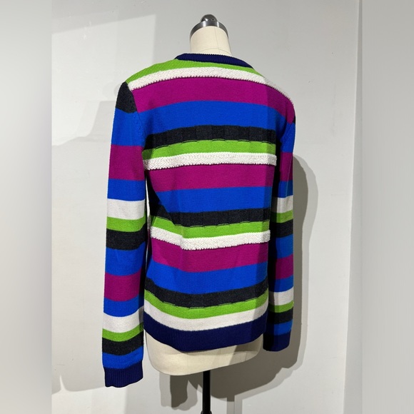 730$ JW ANDERSON SWEATER STRIPES WOOL SIZE SMALL - Picture 9 of 10